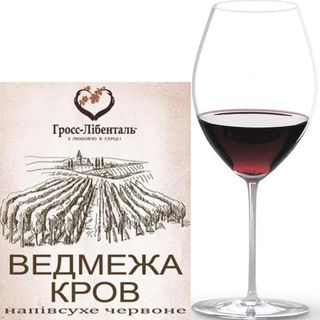 Ведмежа Кров (червоне,напівсолодке,9-13%) 1л