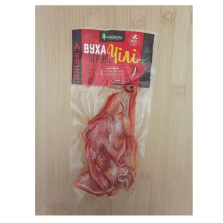 Вуха свинячі Преміум Чилі 100 гр