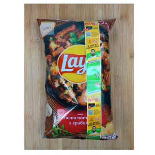 Чипсы Лейс Мясна патеньня 120гр