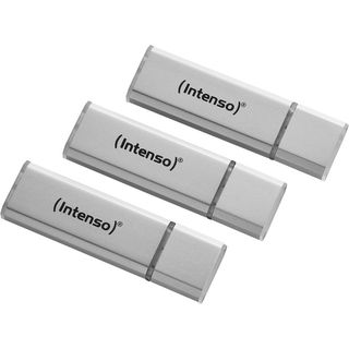 Memoria Usb Intenso Flash Drive Alu 16gb Tri Pack - Uspite3521473