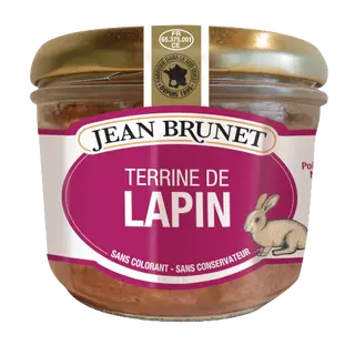 Jean Brunet Rabbit Terrine 180g