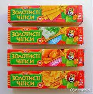 Чіпси Золотисті/100г