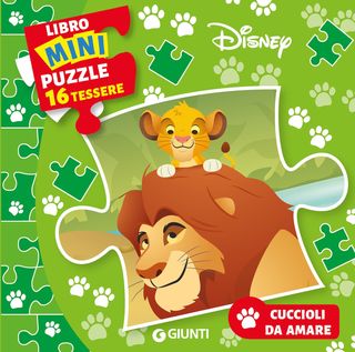 Cuccioli Da Amare Libro Mini Puzzle 16 Tessere Di Walt Disney - 9788852252532
