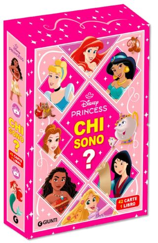 Chi Sono? Principesse Disney. 42 Carte, 1 Libro Di Walt Disney - 9788852247019