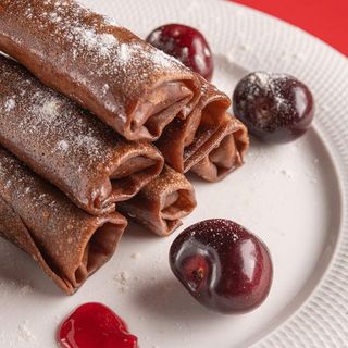 Млинці Шоколадні З Вишнею  Упаковка (500г)