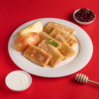 Млинці З Карамелізованими Яблуками Упаковка (500г)