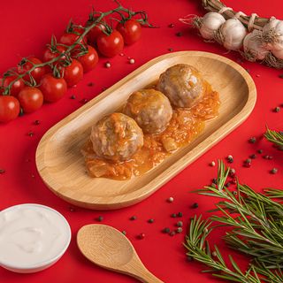 Тефтелі З Свининою Та Яловичиною Упаковка (500г)