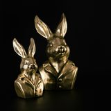 Статуетка "бюст Зайця" (105х90х200мм, Золотистий) Gg-12 S Gold