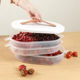 Контейнер Термостійкий Трирівневий Для Зберігання Kp-04 White - Білий Kp-04 White