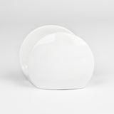 Серветниця "перлина" (115x67x86мм, Білий) Kp-108 White