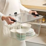 Ящик З Кришкою L "system" (385х270х155мм, Прозорий) Fh-35 L T