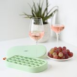 Форма Для Льоду З Кришкою На 28 Секцій Kp-64 Green (132х38х240мм, Зелений) Kp-64 Green