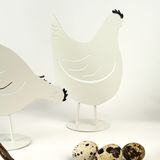 Декор На Підставці "курка" (170х75х180мм, Білий) Gg-22-1 White