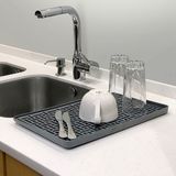 Сушарка Для Посуду З Піддоном - Сірий Dr-04 Gray