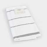 Кухонний Рушник "традиції" 40х60 См, Бавовна 400 Г/м2 (400х600мм, Білий/сірий) Kt-11 M White/gray