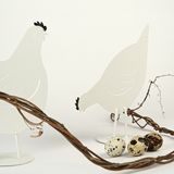 Декор На Підставці "курка" (170х75х180мм, Білий) Gg-22-2 White