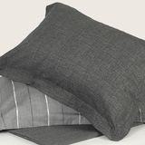 Наволочка "сутінки" 50x70 См, Сатин 200 Тс (500х700мм, Сірий З Принтом) Bl-p-07 Gray/print