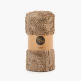 Плед Флісовий (1500х1250мм, Коричневий) Mh-1124 Brown