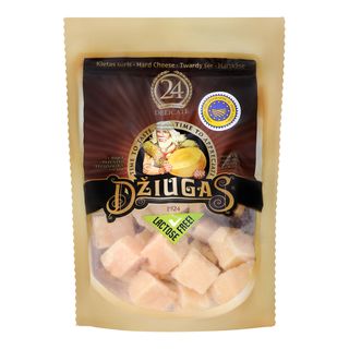 Сир Dziugas 40% 100г Пармезан 24м Кубики