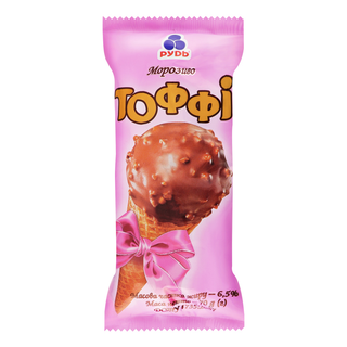 Морозиво Рудь Ц/р 70г Тоффі