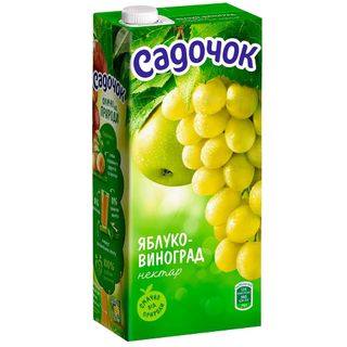 Нектар Садочок 0,95л Яблучно-виноградн Б
