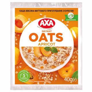 Каша Аха 40г Вівсяна З Курагою Ш/б