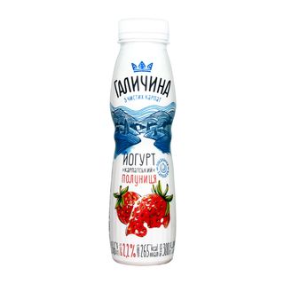 Йогурт Галичина 2,2% 300г Полуниц Пл