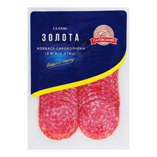 Ковбаса Смк С/к 80г Салямі Золота В/г