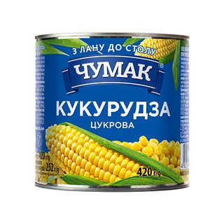 Кукурудза Чумак 420г Зб