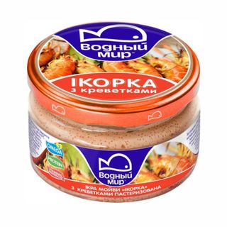 Ікра Водний Світ 160г Мойви Креветка