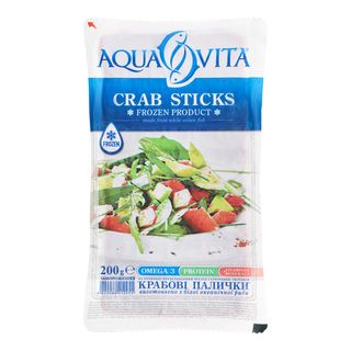 Палички Крабові Aqua Vita 200г Заморожен