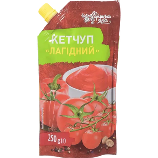 Кетчуп Українська Зірка 250г. Д/пак. Лагідний