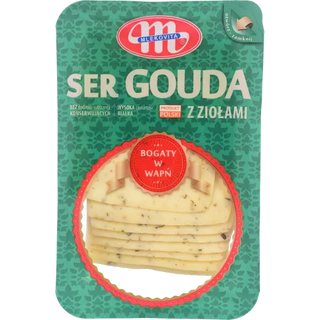 Сир Mlekovita Гауда З Травами 150 Г Нар. (польща)