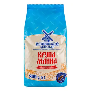 Крупа Вінницький Млинар 800г Манна