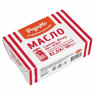 Масло "Радимо" 82%