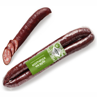 Ковбаса Мясний Хутір Н/к Копч На Дубі 1г(за 100г)