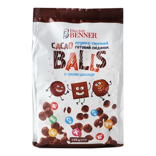 Сух Снід Doctor Benner 150г Кульки Какао