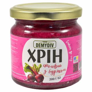 Хрін Demydiv 200г Столовий З Бур