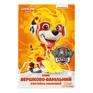 Коктейль Мол Paw Patrol 2,5% 212г Ваніль