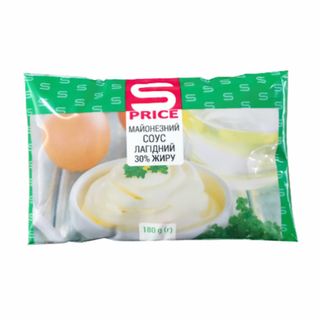 Майонезний Соус S-price 30% 180г Лагідн