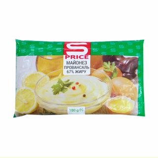 Майонез S-price 67% 180г Провансаль Пл
