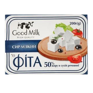 Сир Фета Goodmilk 200 Г 50%