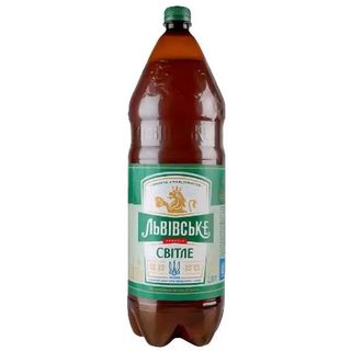 Пиво Львівське 2,35л Світле 4,3% Пет