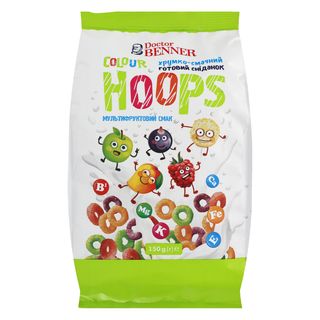 Сух Сніданок Dr Benner 150г Colour Hoops