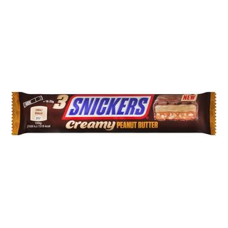 Батончик Snickers 54,75г Creamy Арах Мас