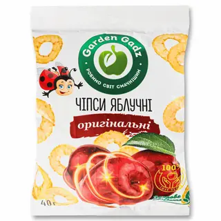 Чипси Gadz 40г Fruit Chips Яблучні Ориг