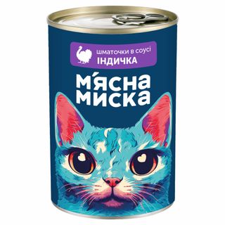 Консерв Мясна Миска Дк 415гіндичка Шмат