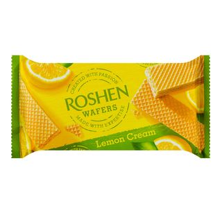 Вафлі Roshen 216г Wafers Лимон