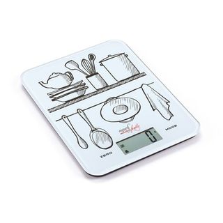 Melchioni - Bilancia Da Cucina Glass - Bianco - 0249833