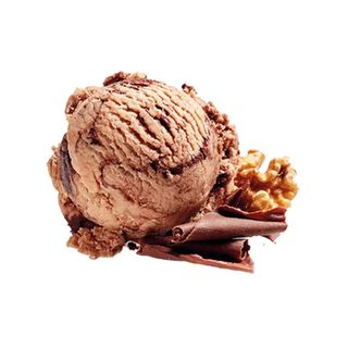 Авторське Шоколадне З Лісовим Горіхом Та Карамеллю Морозиво Ціна За 100 Гр